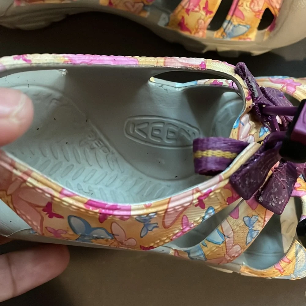 Keen Kids Floral Pink Purple Blue Sandals